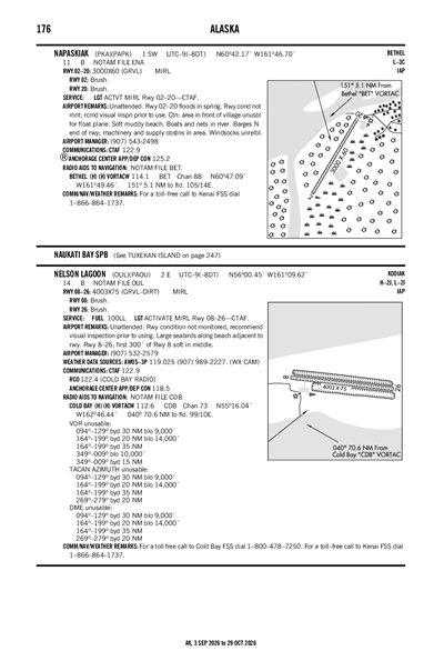 NELSON LAGOON - Airport Diagram