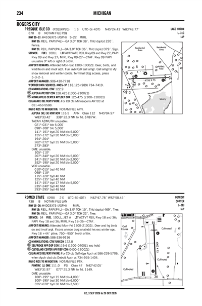 ROMEO STATE - Airport Diagram