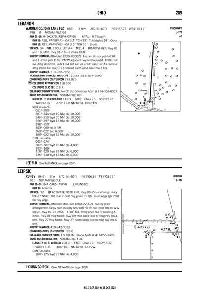 WARREN COUNTY/JOHN LANE FLD - Airport Diagram