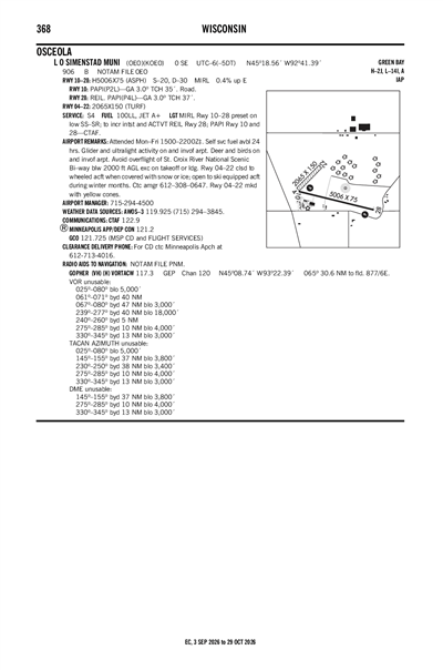 L O SIMENSTAD MUNI - Airport Diagram