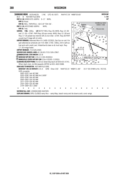 SHAWANO MUNI - Airport Diagram