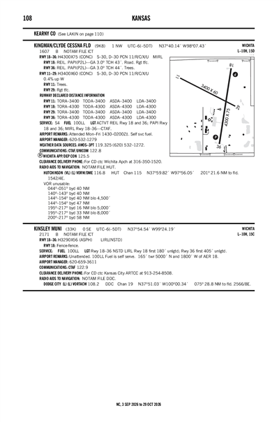 KINSLEY MUNI - Airport Diagram