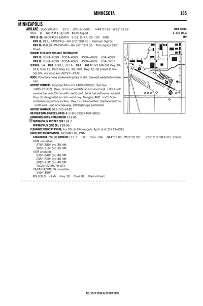 AIRLAKE - Airport Diagram