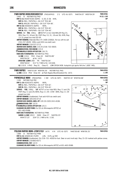 PARK RAPIDS MUNI/KONSHOK FLD - Airport Diagram