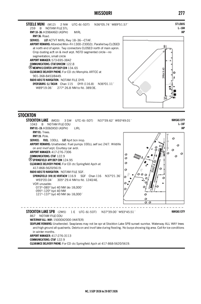 STOCKTON LAKE - Airport Diagram