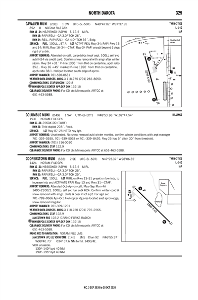 CAVALIER MUNI - Airport Diagram