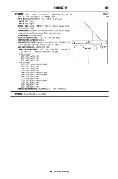PROSSER - Airport Diagram