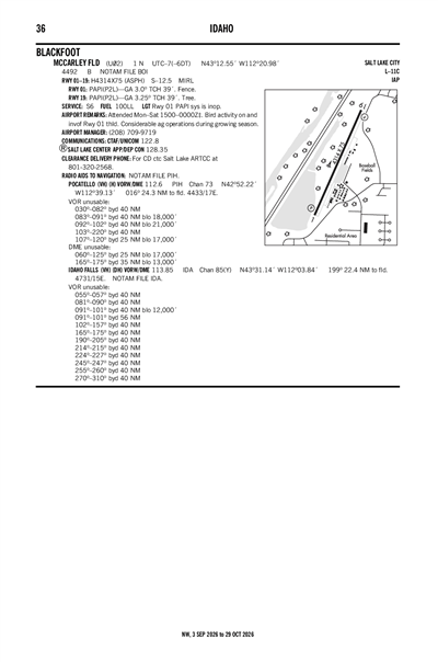 MCCARLEY FLD - Airport Diagram