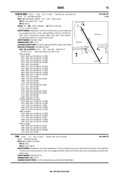 PINE - Airport Diagram