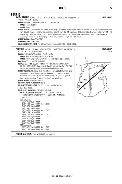 SMITH PRAIRIE - Airport Diagram