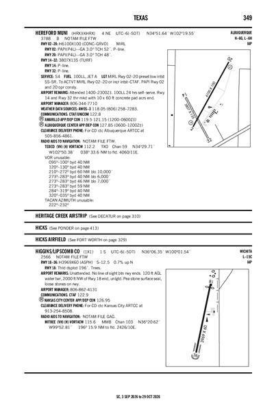 HIGGINS/LIPSCOMB COUNTY - Airport Diagram