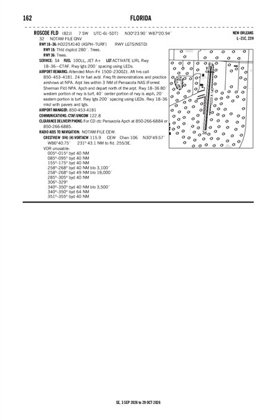 ROSCOE FLD - Airport Diagram