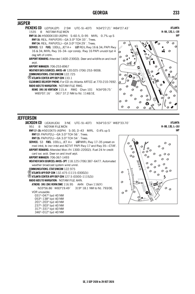 PICKENS COUNTY - Airport Diagram