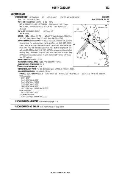 RICHMOND COUNTY - Airport Diagram