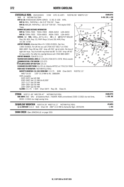STATESVILLE RGNL - Airport Diagram