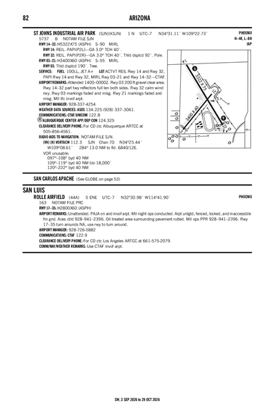 ST JOHNS INDUSTRIAL AIR PARK - Airport Diagram